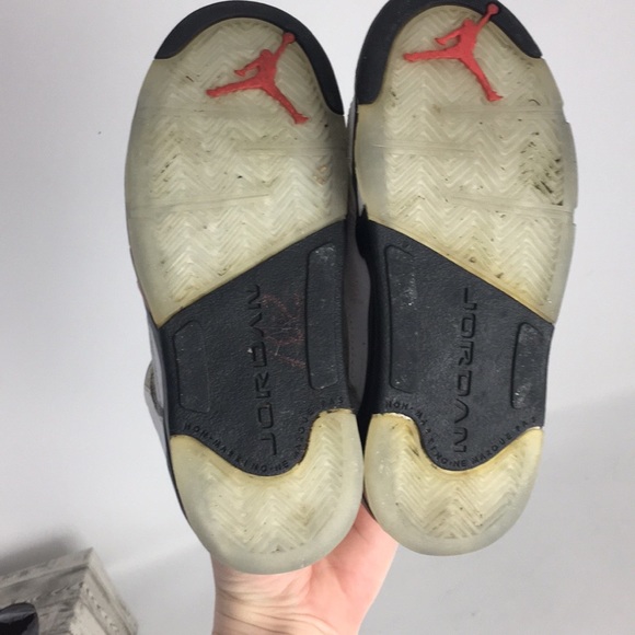 Jordan 5 Retro Fire Red Silver Tongue Men’s 2019 Style - Picture 12 of 15